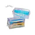 Holographic Makeup Bag Cosmetic Travel Bag Toiletry Organizer Purse for Women @sg. 