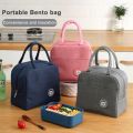 New Imported Quality Portable Lunch Bag Thermal Insulated Lunch Box Tote Cooler Handbag Lunch Bags For Women Convenient Box Tote Food Storage Bag for School/Office/Outing/Picnic Random Color. 
