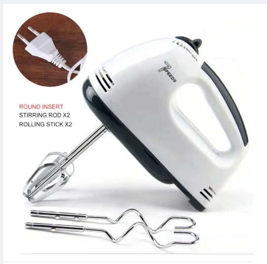 Electric Egg Beater Machine Hand Mixer Handheld Cake Egg Beater Cream Blender Cake Baking Tool