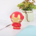 【Funny Bunny Toy Store】Marvel Avengers Hero Squishy Slow Rising Iron Man Thanos Squishies Toy Squeeze Stress Relief Toys For Kid. 