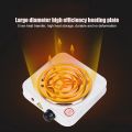 Electric Stove Hot Plate 1000W | Portable Single Burner Cooker | Fast Heating Hot Plate for Cooking | Easy to Clean | Automatic Temperature Control. 