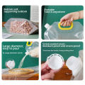 2.5L/5 Litre Sealed Storage Bag Rice Packaging Bag Grains Moisture-Proof Insect-Proof Transparent Thickened Portable Food-Grade Bag. 