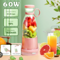 Mini Fast Portable Juicer Blender USB Rechargeable - Wireless Bottle for Traveling - New Portable Electric Bottle Juicer For Shakes and Smoothies. 
