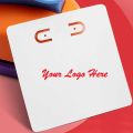 60 pcs Custom Print Jewellery Display Cards for Necklace Earrings Ear Studs Cardboard White Craft Hang Tag Card With Your  Logo Print. 