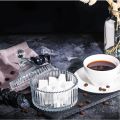 Elegant Imported Crystal Glass Candy Jar/Sweets Transparent Crystal Glass Pot/ Multipurpose Crystal Glass Jar (with Lid). 