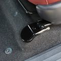 For Toyota Anti-Dust Seat Bracket Fixing Bolts Cover Trims Black 4PCS. 
