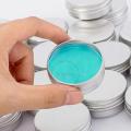 Screw cap for silver metal round jar with 15 g 10 g 5 pcs 5 20 g 30 g 50 g empty aluminum jar jar ointment spice candle lipstick. 
