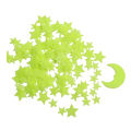 Glow in The Dark Stars - Glow Stars Stickers for Ceiling,Self Adhesive 3D Glowing Stars and Moon. 