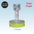 Crystal Handle Customize pre ink Round shape flash stamp with your own details. 