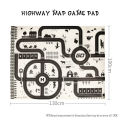 Road Mat Children Traffic Car Map Boy Girls Educational Toy Road Plastic Carpet Playmat For Baby Mats City Kids Toys Games. 
