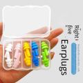 【HOT】 10Pcs/Set Silicone Sleeping Ear Plugs Anti-Noise Soundproof Earplugs For Sleep Anti Snoring Wireless Earplug Sleep Care. 