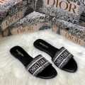 Good Will Store Simple Casual Non Slip Plain Black Slippers for Women And Girls. 
