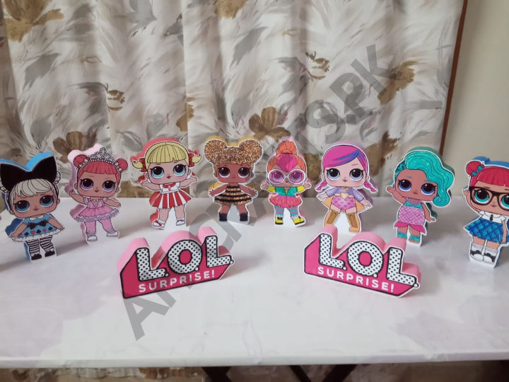 LOL%20Surprise%20Doll(s)%20Cutouts%20Full%20Set%2011Pcs%20Thermocol%20-%20Image%204
