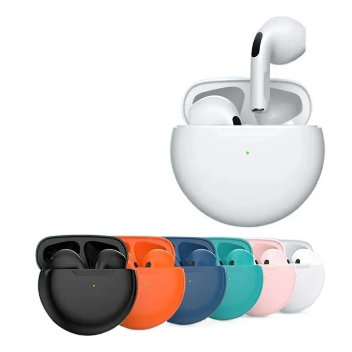 New%20PRO6%20Wireless%20Bluetooth%20Headset%20Stereo%20Binaural%20TWS%20InEar%20Macaron%20J6%206%20Th%20Generation%20Bluetooth%20Headset%20-%20Image%203
