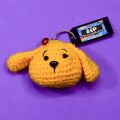 Puppy - collectibles handmade / handwoven / amigurumi crochet keychain /key chain - bag hanging accessories for kids - boys and girls. 