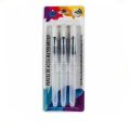 Set of 3 Watercolor Brush Pen refillable calligraphy drawing pen. 