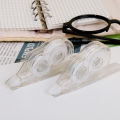 1/2/3pcs Simple No Print Style Transparent Correction Tape Cute Portable Correction Tape Student Office Error Correction Tape Stationery. 
