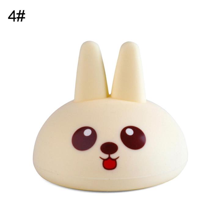 Cute Rabbit Silicone Sputum Cup Patting Kids Elder Back Massage Phlegm Burp Tool