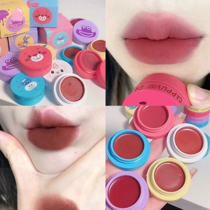 Long Lasting Velvet Lipstick/ Delicate Smoothing Mousse Canned Lip Mud/ Waterproof High Color Rendering Lip Tint