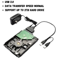 USB to SATA/IDE Converter, Cable, Adapter with 12V Power Supply - Connect All SATA/IDE Hard Drives. 