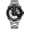 CURREN 8361 Quartz Movement Chronograph Date Display Watch Luminous Wristwatch With Stainless Steel Strap For Men. 