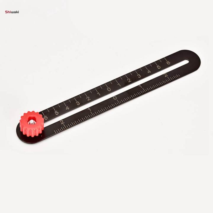 Multi Angle Measuring Ruler 360 Degree Rotation Foldable Universal ...