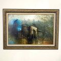 Abstract Old Mosque Painting| Wall frame for room| Wall art| Home decor accessories. 