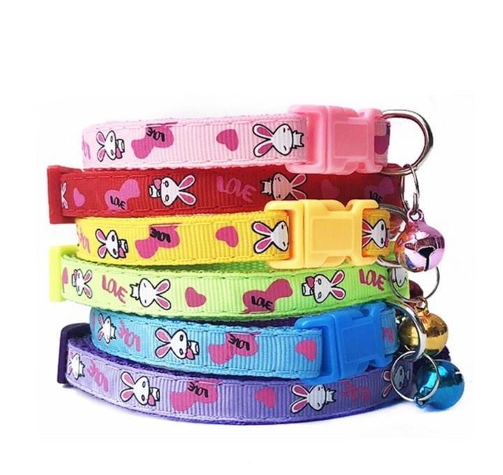 Puppy%20/%20Cat%20Neck%20Collar%20-Adjustable%20-Nylon-red%20-%20Image%203