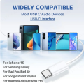 Original Headphones For Apple iPhone 15 Pro Max Handfree USB C Headphones Wired Type-C Earbuds for IPhone 15 15 Pro Max 15 Plus in-Ear Earphones with Mic Bass Stereo Headset For iPad Samsung S21 S22 S23 Ultra Vivo Xiaomi USB-C Earphones. 