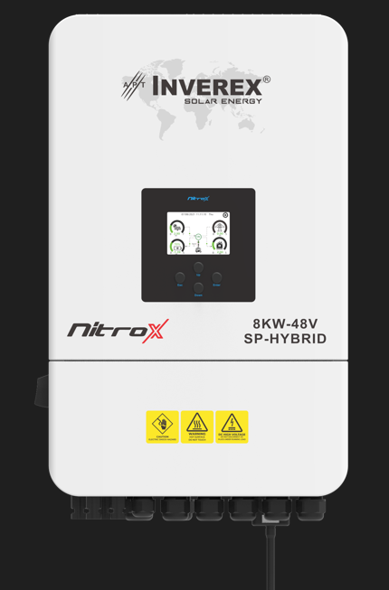 Inverex Nitrox 8 KW - 48 V Solar Inverter (Single phase)