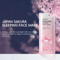 LAIKOU Sakura Skincare Set Travel Size Serum Cleanser Toner Clay Mask Face Cream Moisturizing 7pcs. 