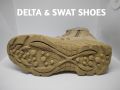 DELTA High Ankle Leather Boots for Hiking- Waterproof and Slip-Resistant. 