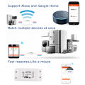 WiFi Smart Light Switch Tuya/Smart Life APP Wireless WiFi Smart Breaker LED Light Remote Control With Alexa Google Smart Home. 