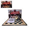Chess & Draughts 2 in 1 Board Game - Multi Color. 
