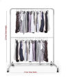 Cloth Hanging Drying Stand Folding Cloth Stand Rust Proof Cloth Drying Rack Heavy Rods. 