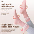 Anti-Slip Yoga Socks Stylish Breathable Lightweight Combed Cotton Socks Stretchable Fitness Accessories Stripe Socks for Yoga Practice Dance Classes Fitness Workouts Pilates Sessions Gym Exercises. 