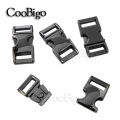 1pc 10mm 15mm 20mm 25mm Metal Side Release Buckle For Paracord Bracelet Dog Cat Collar Sewing Diy Accessories Seat Belt Fastener. 