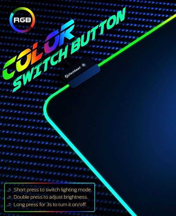 Spot%20-RGB%20Gaming%20Mouse%20Pad%20Large%20Extended%20Soft%20Led%20Mouse%20Pad%20with%2014%20Lighting%20Modes%202%20Brightness%20Levels,%20Computer%20Keyboard%20Mousepad%20XL%20Size%20-%20Image%203