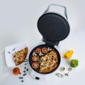 Geepas  Electric Household Pizza Maker for Instant Pizza Making Tool Oven With Ceramic Baking Stone 1800w Indoor Portable Pizza Oven Pan Maker Crepe Pancake and Imported Large Size Pizza Maker 32cm Energy Efficient 30mins Best Quality. 