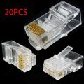 20x RJ45 CAT5 & CAT5E Modular Plug Network Connector. 