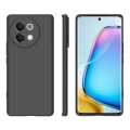 Tecno Spark 30 pro Case Rock Slim Soft Silicon Matte Phone Cover - Black. 