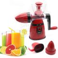 2 IN 1 MANUAL FRUITS VEGETABLES CARROT APPLES PEARS GRAPES JUICER & ICE CREAM MAKER. 