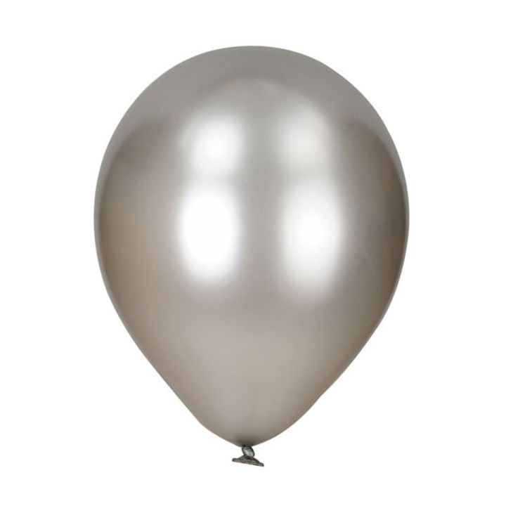 Latex%20Metallic%20Silver%20Color%20Balloons%20(Pack%20of%20100)%20-%20Image%203