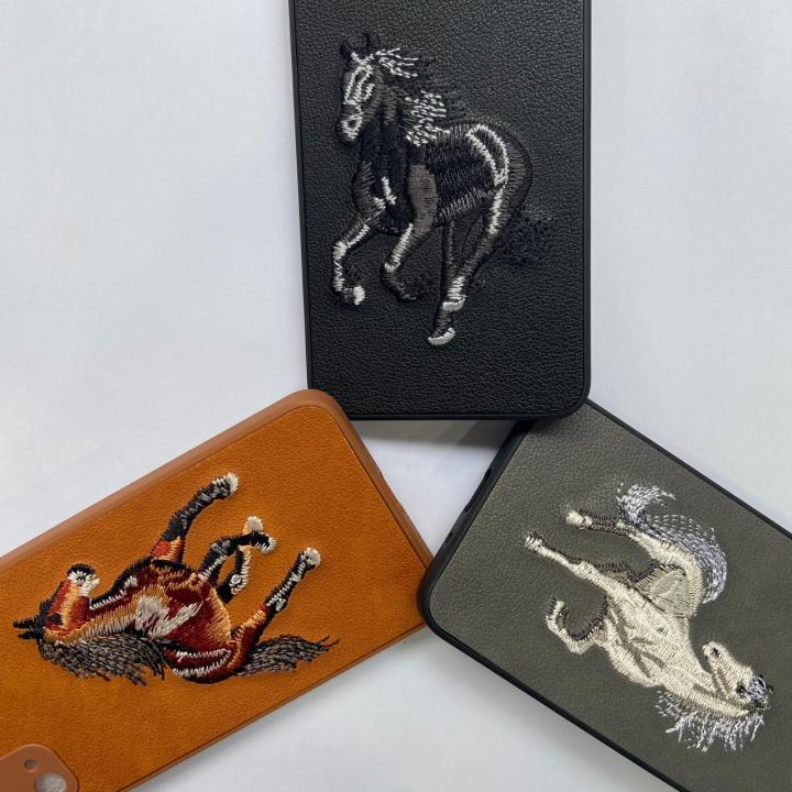 Samsung Galaxy S20 – Polo Embroidered Faux Leather Rexine Back Cover ...