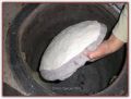 Tandoor Gaddi - Naan Pillow - Tandoori Roti Oven Cushion - Removable Cover naan gaddi cushion for tandoor ovens - with handle and cover - tandoori naan 3. 