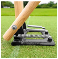 Spring Back Cricket Stumps - 28in ICC Regulation Stumps for Cricket | Club & Pro Styles | Spring Back Wickets & Bails | Freestanding Cricket Set for Seniors/Cricket wicket. 