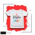 Khala Ki Jaan Jersey Printed T-Shirt For Boys & Girls Kids, Round Neck Half sleeve T shirts kids tops and tees. 