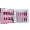 New 12pcs Mini Capsule Matte Lip Gloss Set. 