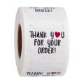 Thank You Stickers Handmade Sticker Circle Stationery Thank You for Your Order Seal Labels Thank You Sticker. 