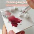 Dark Red Mirror Water Lip Glaze Moisturizing Brown Lip Tint Lipstick Korean Makeup Lasting Color Non-stick Cup Lip Gloss. 